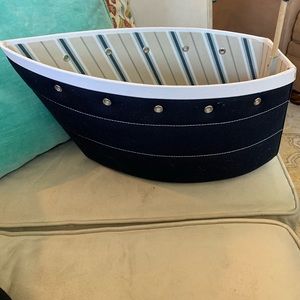 Pottery Barn Kids changing table storage